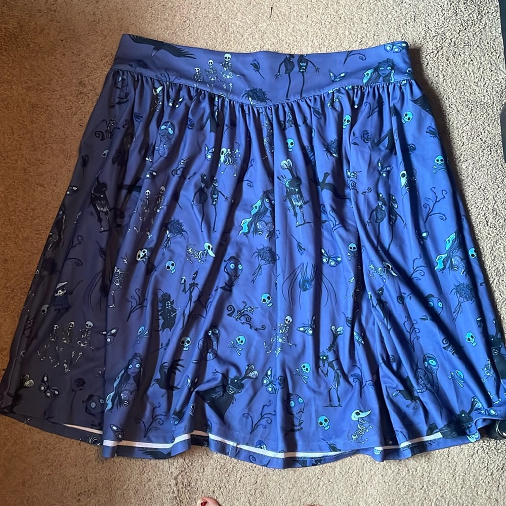 La Femme En Noir x Corpse Bride skirt